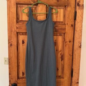 Teal Vuori Halo Essential Midi Dress